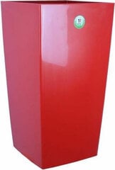 Vazonas Riviera, raudonas 38x38x69cm, 67 L kaina ir informacija | Vazonai | pigu.lt