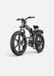 Elektrinis dviratis Engwe X26, 26", juodas kaina ir informacija | Elektriniai dviračiai | pigu.lt