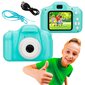 Extralink Kids Camera H20 Blue kaina ir informacija | Skaitmeniniai fotoaparatai | pigu.lt