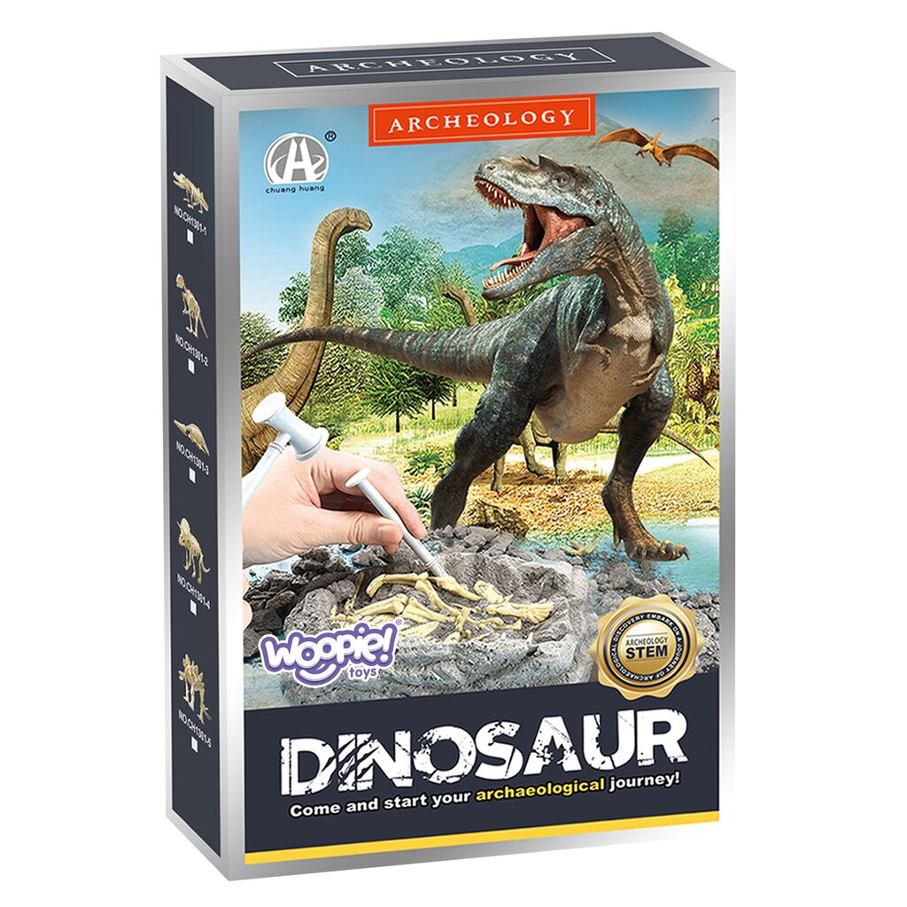 Kūrybinis rinkinys Woopie Dinozauro skeletas kaina ir informacija | Lavinamieji žaislai | pigu.lt