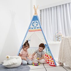 Деревянная палатка CLASSIC WORLD цена и информация | Детские игровые домики | pigu.lt