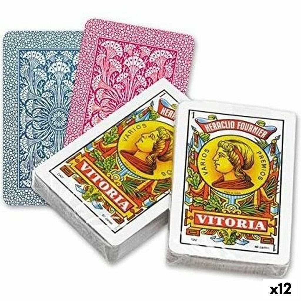 Ispaniškų kortų rinkinys Fournier, 2 vnt. kaina ir informacija | Stalo žaidimai, galvosūkiai | pigu.lt