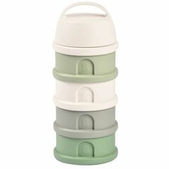 Sauso pieno dozatorius Beaba, 4x330 ml, white/green цена и информация | Детская посуда, контейнеры для молока и еды | pigu.lt