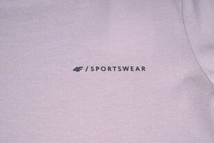 Marškinėliai moterims 4F H4Z22 TSD025 52S, rožiniai kaina ir informacija | Marškinėliai moterims | pigu.lt