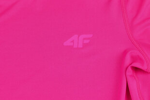 Marškinėliai moterims 4F H4Z22 TSDF352 54S, rožiniai kaina ir informacija | Marškinėliai moterims | pigu.lt