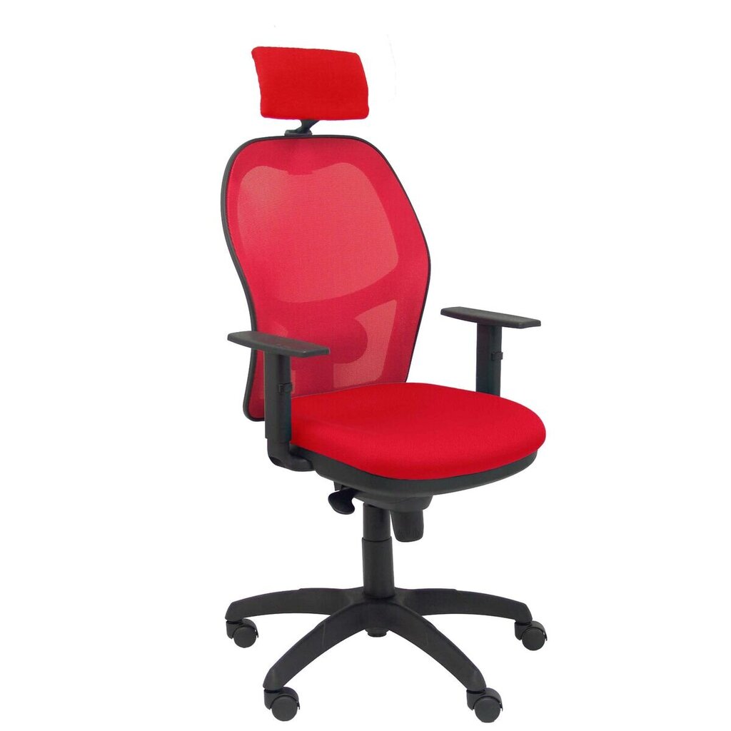 Biuro kėdė Jorquera P&C, raudona kaina ir informacija | Biuro kėdės | pigu.lt