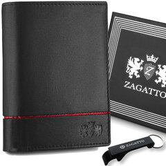 Natūralios odos piniginė vyrams Zagatto RFID Secure цена и информация | Мужские кошельки | pigu.lt