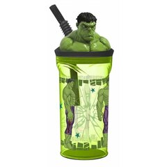 Gertuvė The Avengers Force Hulk, 360 ml цена и информация | Фляги для воды | pigu.lt