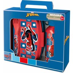 Pikniko rinkinys Spiderman Midnight Flyer, 400 ml, įvairių spalvų kaina ir informacija | Maisto saugojimo  indai | pigu.lt