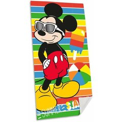 Mickey Mouse rankšluostis, 70 x 140 cm kaina ir informacija | Rankšluosčiai | pigu.lt