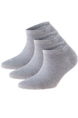 Kojinės moterims Friens, pilkos, 3 poros kaina ir informacija | Moteriškos kojinės | pigu.lt