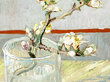 Reprodukcija Žydinčio migdolo šakelė stiklinėje kaina ir informacija | Reprodukcijos, paveikslai | pigu.lt
