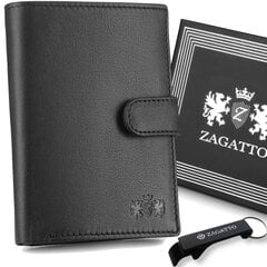 Natūralios odos piniginė vyrams Zagatto RFID Secure цена и информация | Мужские кошельки | pigu.lt
