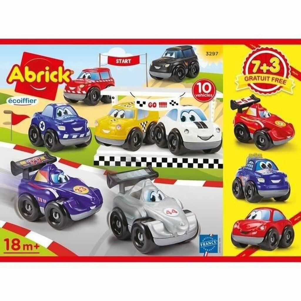 Žaislinių automobilių rinkinys Ecoiffier, 10d. kaina ir informacija | Žaislai berniukams | pigu.lt