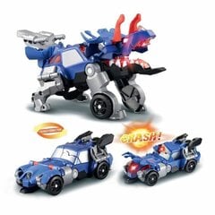 Transformeris Vtech Switch & Go Dinos Crash Kaops цена и информация | Игрушки для мальчиков | pigu.lt