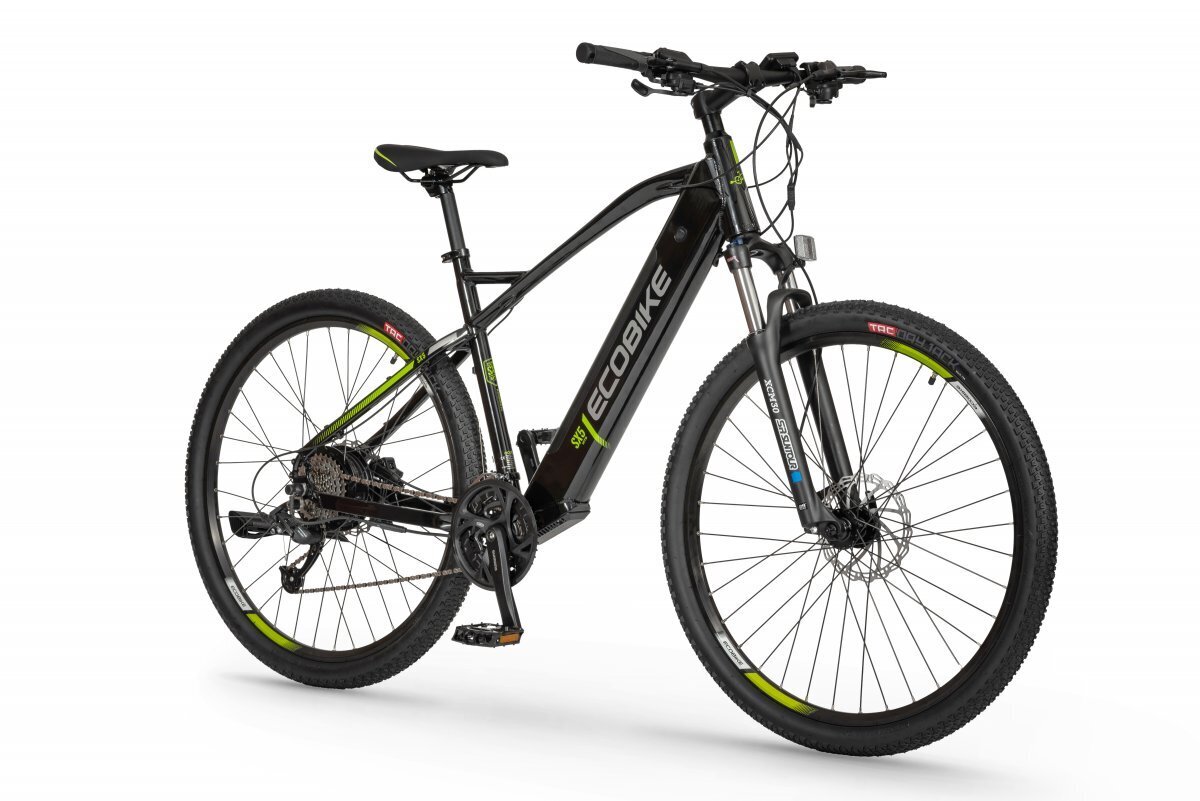 Elektrinis dviratis Ecobike SX5 14,5 Ah Greenway, juodas kaina ir informacija | Elektriniai dviračiai | pigu.lt