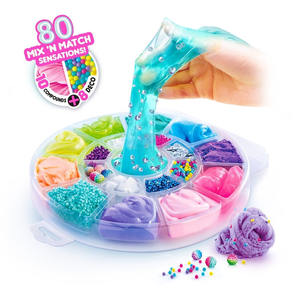 Kūrybinis rinkinys Slime Canal Toys Crazy Sensations kaina ir informacija | Piešimo, tapybos, lipdymo reikmenys | pigu.lt