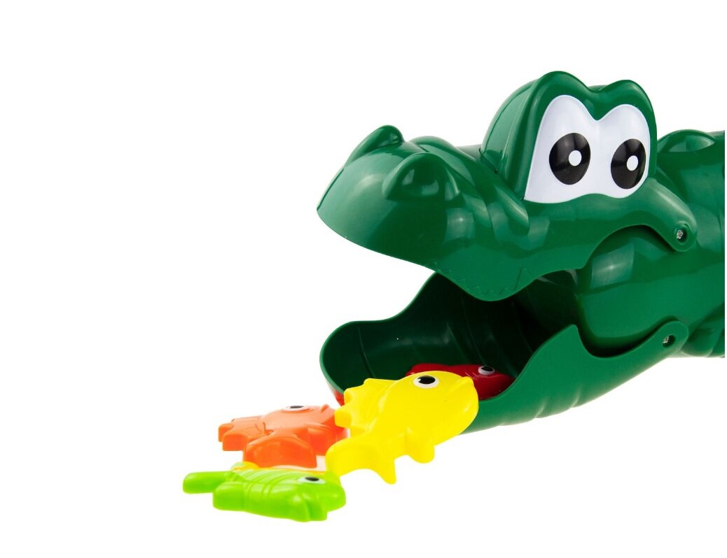 Vonios žaislas Krokodilas цена и информация | Vandens, smėlio ir paplūdimio žaislai | pigu.lt