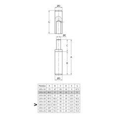 Петля 3, 140*22мм, под приварку, 2 шт. цена и информация | Дверные петли и другие принадлежности | pigu.lt