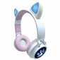 Lexibook Cat Ears 2in1 White kaina ir informacija | Ausinės | pigu.lt