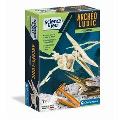 Kasinėjimo rinkinys Clementoni Archéo Ludic Pteranodon Fluorescent kaina ir informacija | Lavinamieji žaislai | pigu.lt