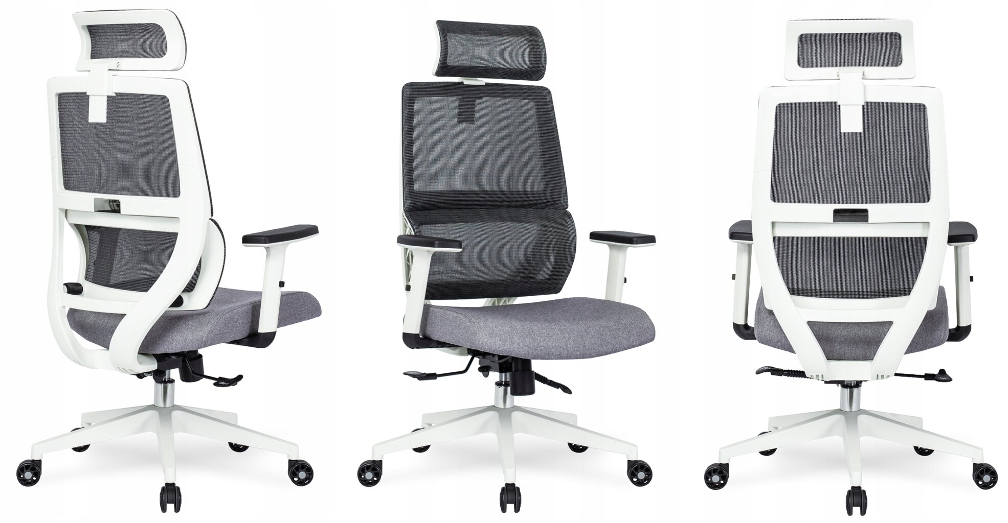 Biuro kėdė Mebel Elite Nicki, pilka kaina ir informacija | Biuro kėdės | pigu.lt