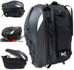 Motociklo galinis krepšys Kady, juodas kaina ir informacija | Moto reikmenys | pigu.lt