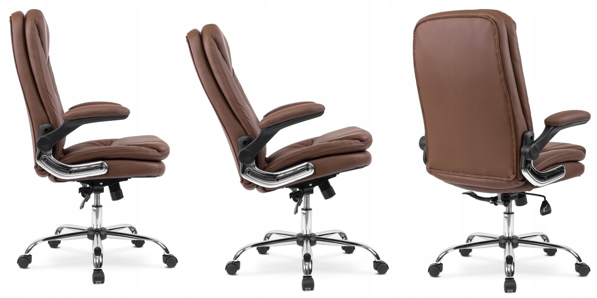 Biuro kėdė Mebel Elite Paris, ruda kaina ir informacija | Biuro kėdės | pigu.lt