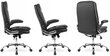 Biuro kėdė Mebel Elite Paris, juoda цена и информация | Biuro kėdės | pigu.lt