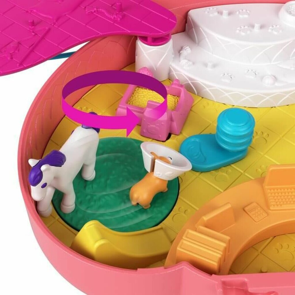 Vaikiška mini veterinarijos klinika Polly Pocket kaina ir informacija | Žaislai mergaitėms | pigu.lt