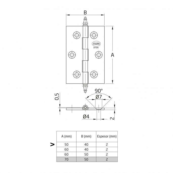 Vyris 1003, 5040mm, 2 vnt. kaina ir informacija | Kiti priedai baldams | pigu.lt