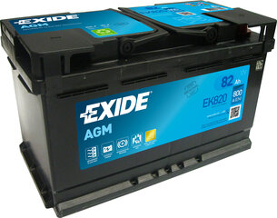 Akumuliatorius Exide AGM 82Ah 800A kaina ir informacija | Akumuliatoriai | pigu.lt