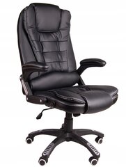 Biuro kėdė Giosedio BSB004W, juoda kaina ir informacija | Biuro kėdės | pigu.lt