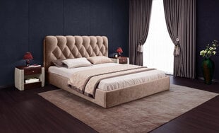 Lova Impire Luxury, 140x200 cm, ruda цена и информация | Кровати | pigu.lt