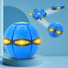 6 LED šviečiantis, skraidantis kamuolys - diskas Yhog, žalias kaina ir informacija | Žaislai berniukams | pigu.lt