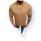 Marškinėliai vyrams Dimel JS/712007-51350, smėlio spalvos цена и информация | Vyriški marškinėliai | pigu.lt