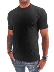 Marškinėliai vyrams Lonel RX5288-51342, juodi цена и информация | Мужские футболки | pigu.lt