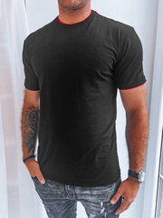 Marškinėliai vyrams Lonel RX5288-51342, juodi цена и информация | Мужские футболки | pigu.lt
