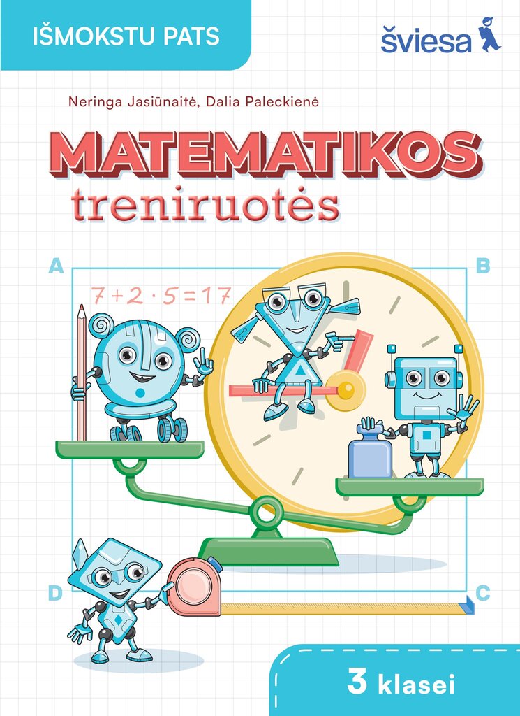 Matematikos uždavinynas 3 klasei. Matematikos treniruotės kaina ir informacija | Enciklopedijos ir žinynai | pigu.lt