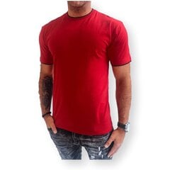 Marškinėliai vyrams Lonel RX5289-51341, raudoni kaina ir informacija | Vyriški marškinėliai | pigu.lt