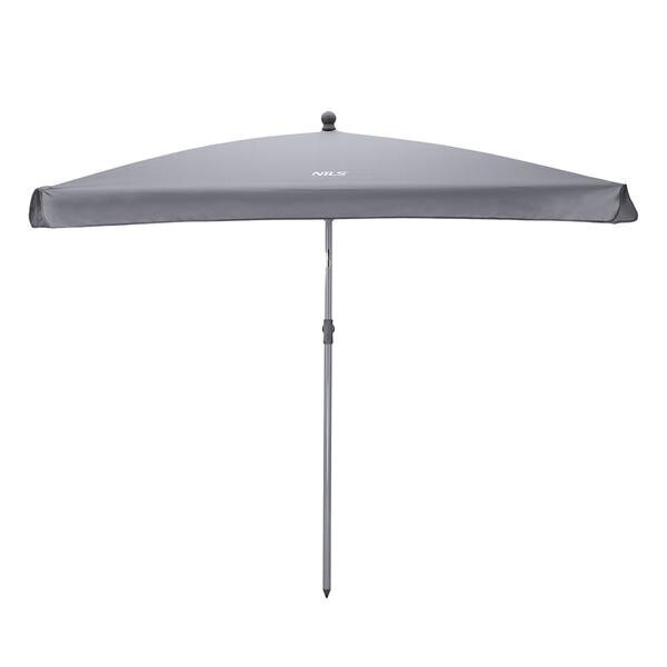 Sodo skėtis Nils NC7826, pilkas kaina ir informacija | Skėčiai, markizės, stovai | pigu.lt
