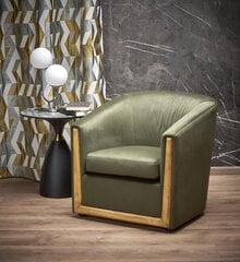 Кресло в гостиную Halmar Enrico, зеленый цвет цена и информация | Кресла в гостиную | pigu.lt