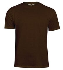 Vyriški medvilniniai VCA 1951, rudi kaina ir informacija | Vyriški marškinėliai | pigu.lt