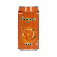 Kojinės skardinėse Apollo soda Socks Orange цена и информация | Originalios kojinės | pigu.lt