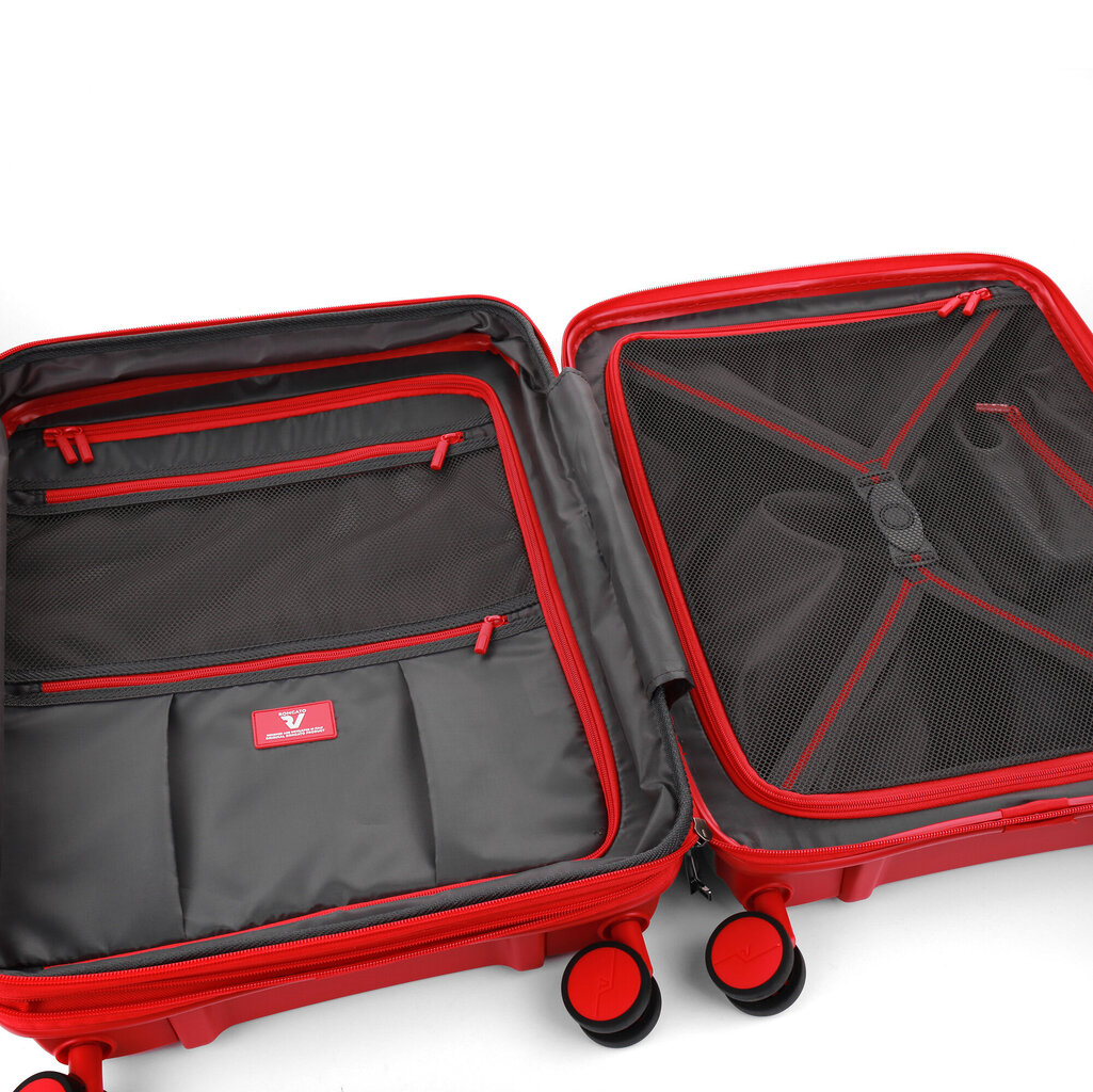 Mažas lagaminas Roncato Skyline, raudonas kaina ir informacija | Lagaminai, kelioniniai krepšiai | pigu.lt