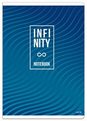 Тетрадь Infinity, A5, 52 листа цена и информация | Тетради и бумажные товары | pigu.lt