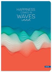 Knyga A4 96lap 70g lang WAVES kaina ir informacija | Kanceliarinės prekės | pigu.lt