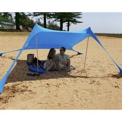 Палатка пляжная Trizand, синяя цена и информация | Палатки | pigu.lt