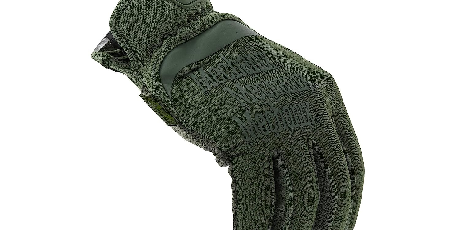 Pirštinės Mechanix FastFit® Olive Drab kaina ir informacija | Darbo pirštinės | pigu.lt