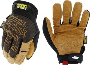 Перчатки Mechanix Durahide™ Original® Leather чёрный/коричневый, размер XL цена и информация | Pirštinės darbui sode M/25cm | pigu.lt